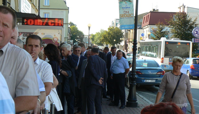 Kaczyński w Siedlcach: podwyższona ostrożność - Zdjęcie główne