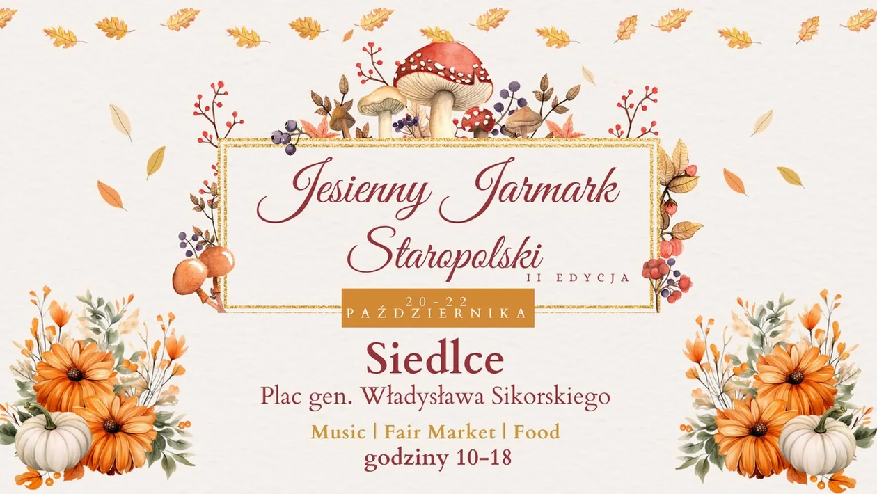 Jesienny Jarmark w Siedlcach - Zdjęcie główne