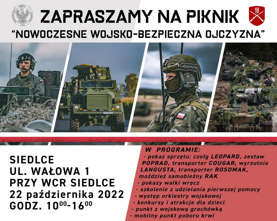 Piknik wojskowy w Siedlcach - Zdjęcie główne