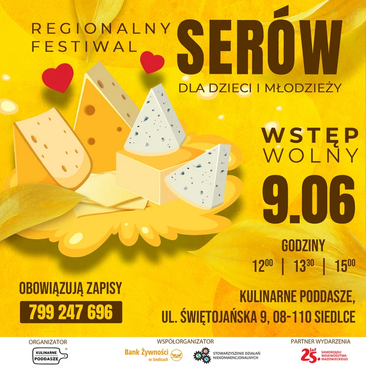 Regionalny festiwal serów w Siedlcach - Zdjęcie główne