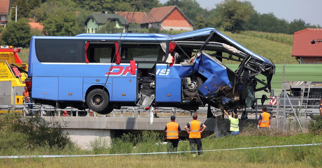 Siedlce. Mieszkańcy regionu wśród poszkodowanych w wypadku autokaru w Chorwacji. - Zdjęcie główne