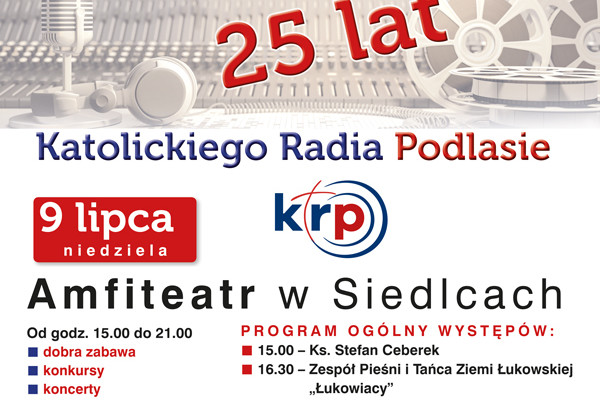 Katolickie Radio Podlasie świętuje 25. urodziny - Zdjęcie główne