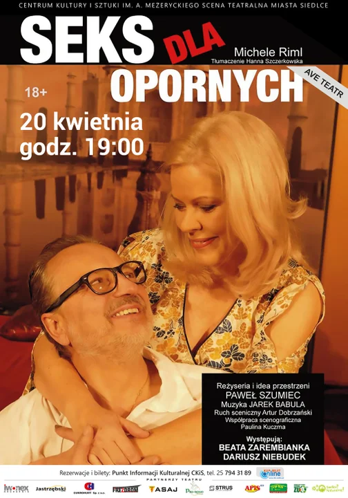 "Seks dla opornych" na Scenie Teatralnej Miasta Siedlce - Zdjęcie główne