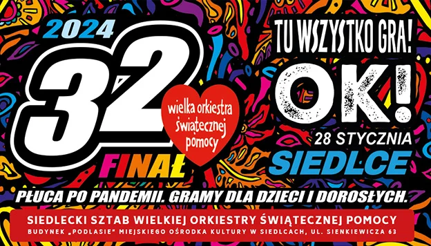 Wielka Orkiestra Świątecznej Pomocy w Siedlcach - Zdjęcie główne