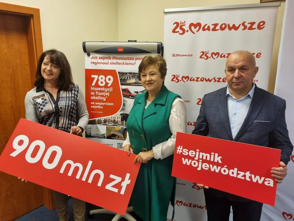 789 inwestycji w regionie siedleckim ze wsparciem sejmiku Mazowsza - Zdjęcie główne