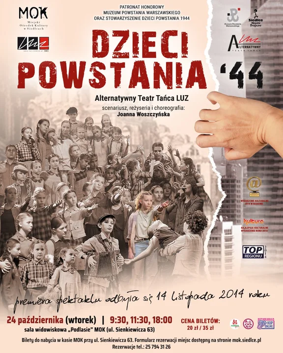 Spektakl ,,Dzieci Powstania 44" powraca na scenę - Zdjęcie główne