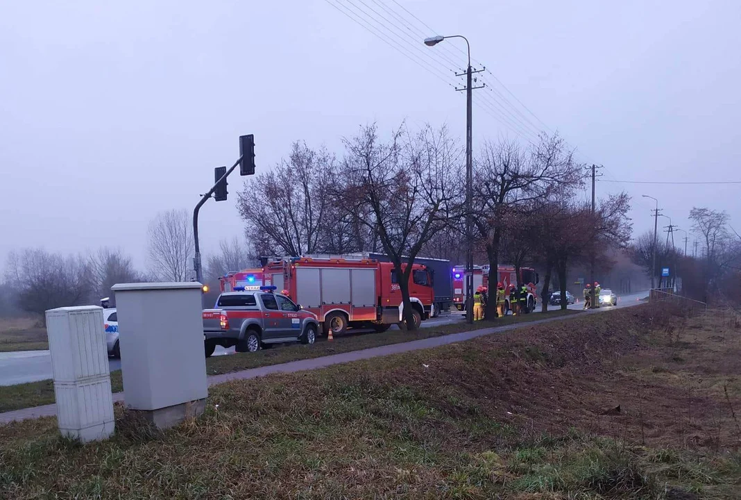 Wypadek na Warszawskiej w Siedlcach. Miasto stoi - Zdjęcie główne