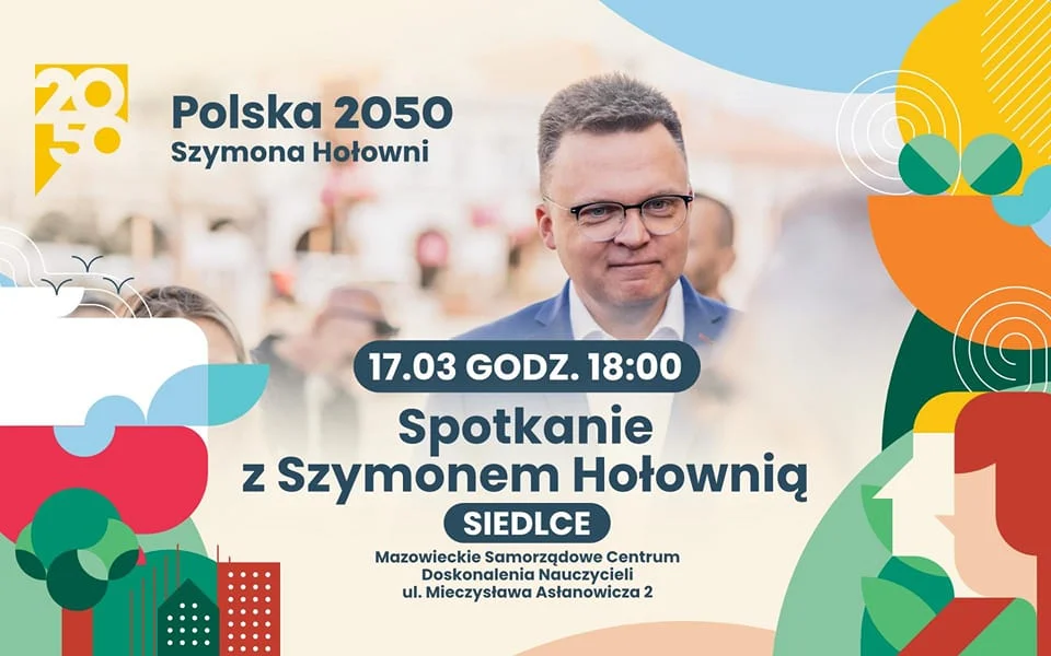 Polska 2050 i Szymon Hołownia w Siedlcach - Zdjęcie główne