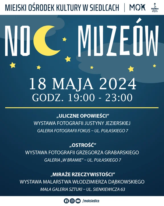 Noc Muzeów w Siedlcach - Zdjęcie główne