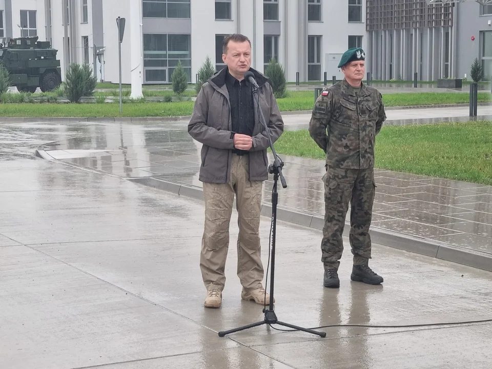 Minister Mariusz Błaszczak z wizytą w Siedlcach - Zdjęcie główne