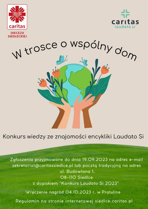 Caritas: Konkurs wiedzy o encyklice „Laudato si" - Zdjęcie główne