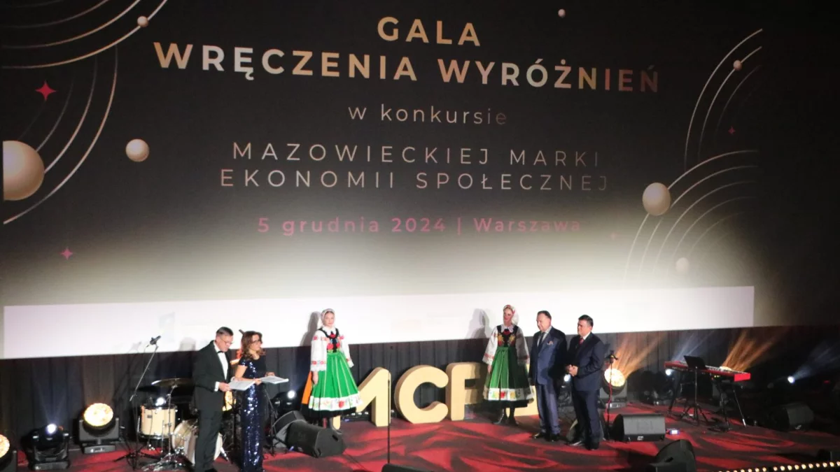 Gala Mazowieckiej Marki Ekonomii Społecznej 2024. Siedleckie organizacje wyróżnione - Zdjęcie główne