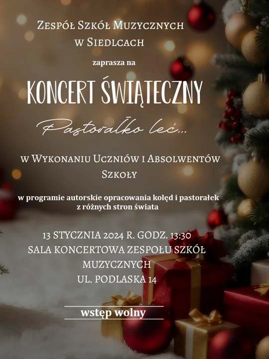 Siedlce: Koncert świąteczny Pastorałko leć... - Zdjęcie główne