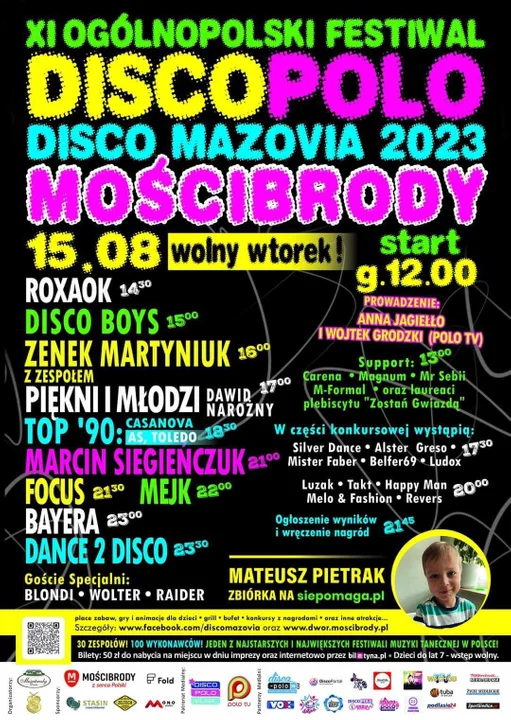 Ogólnopolski festiwal disco polo po raz jedenasty - Zdjęcie główne