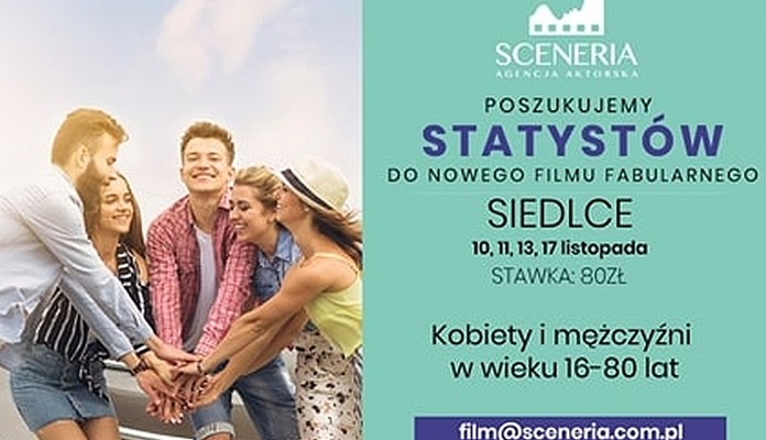 Siedlce: zostań statystą - Zdjęcie główne