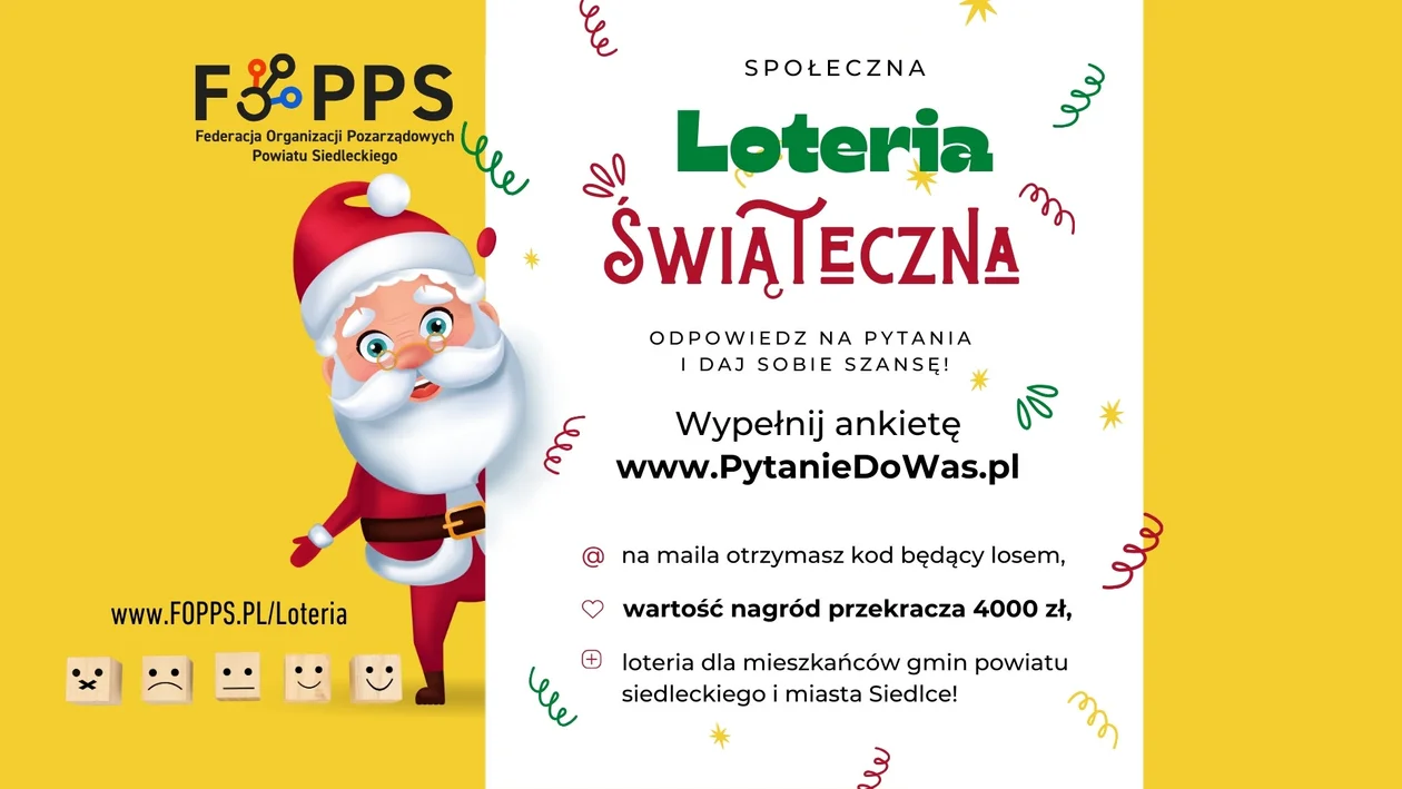 Zapraszamy do udziału w Społecznej Loterii Świątecznej - Zdjęcie główne