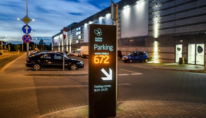 Nowy system parkingowy w Galerii Siedlce - Zdjęcie główne