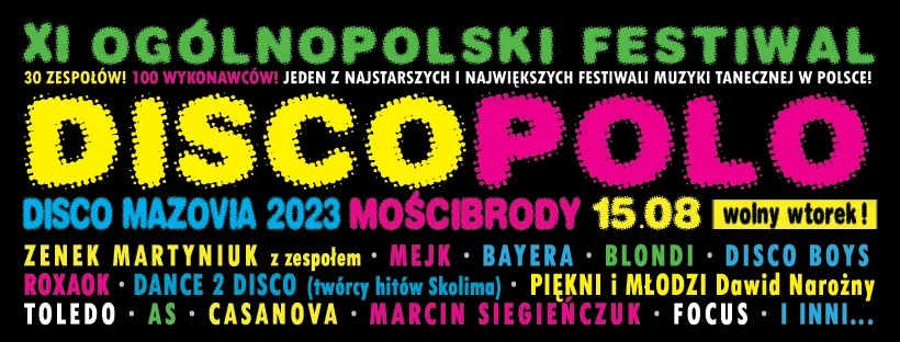 Mościbrody stolicą muzyki tanecznej. Disco Mazovia już wkrótce - Zdjęcie główne