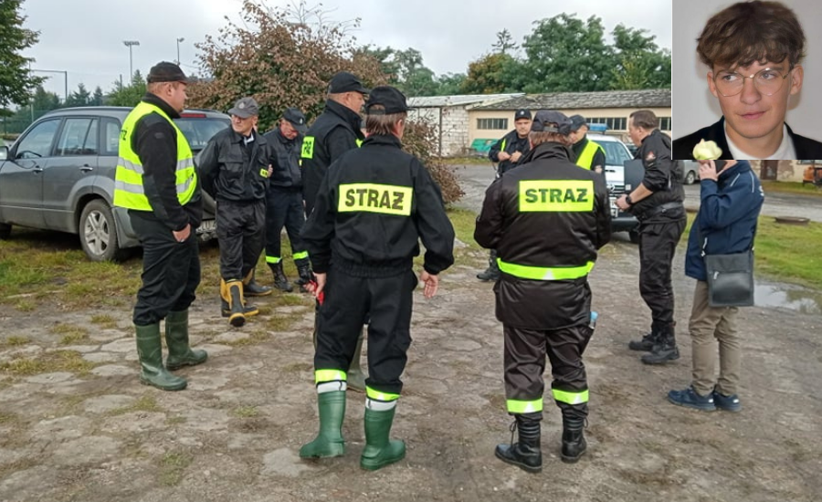 STANIN. Trwają poszukiwania Mikołaja. Strażacy przeczesują łąki i lasy (WIDEO)  - Zdjęcie główne