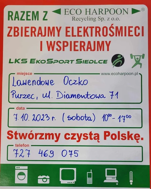 Zbiórka elektrośmieci w Lawendowym Oczku - Zdjęcie główne