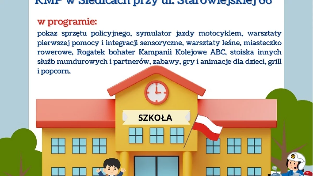 Piknik w Siedlcach pod hasłem „Bezpieczny Powrót do szkoły” - Zdjęcie główne