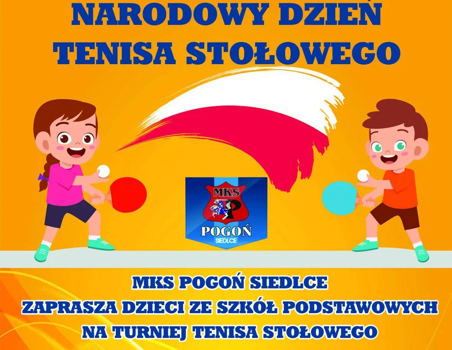 Narodowy dzień tenisa stołowego w Siedlcach - Zdjęcie główne