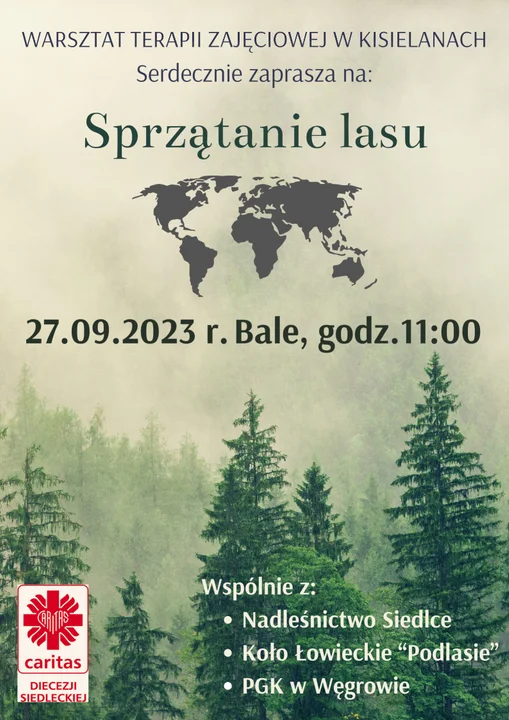 Mokobody: Las będzie czysty. WTZ organizuje akcję sprzątania - Zdjęcie główne