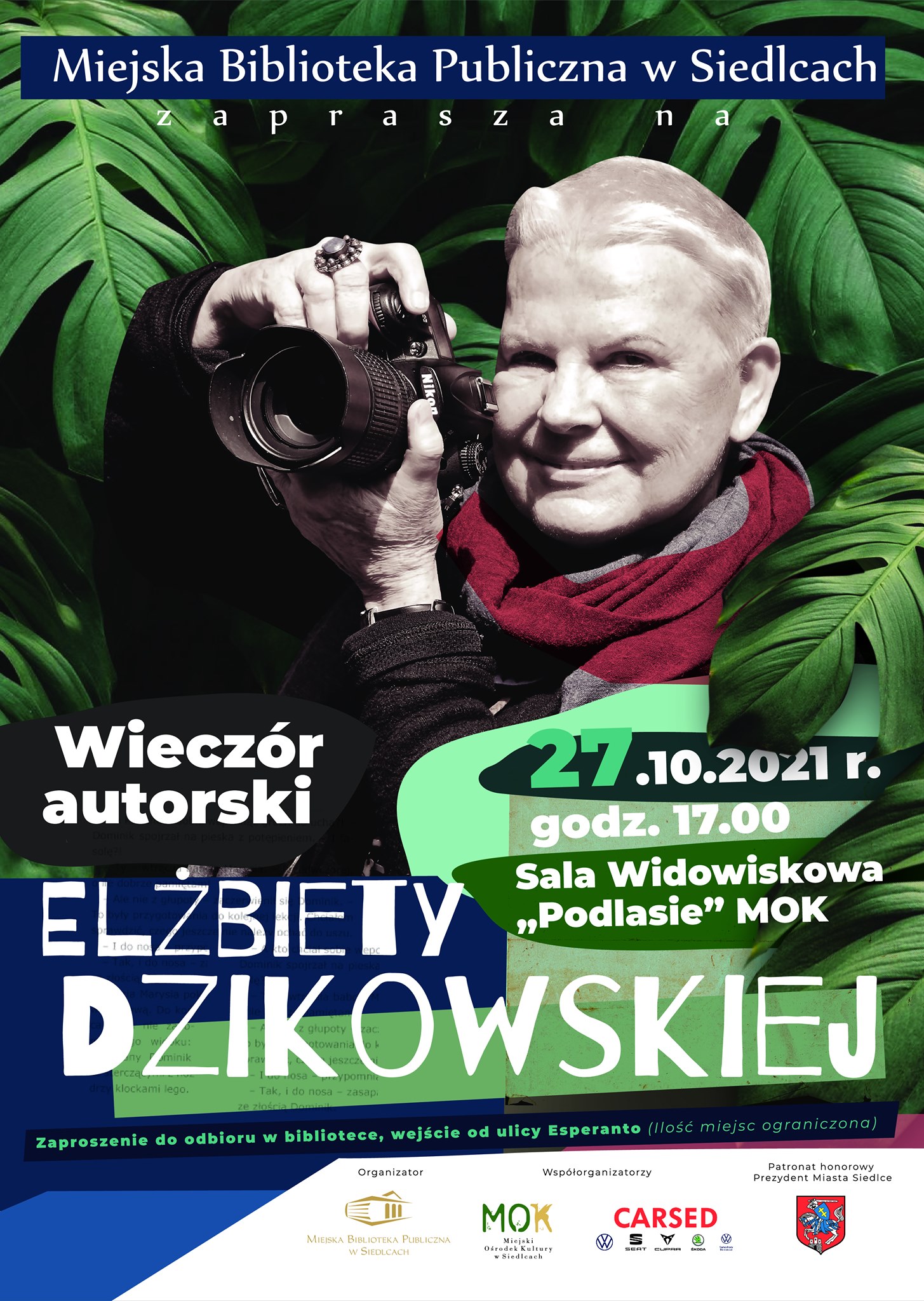 Wieczór autorski Elżbiety Dzikowskiej - Zdjęcie główne