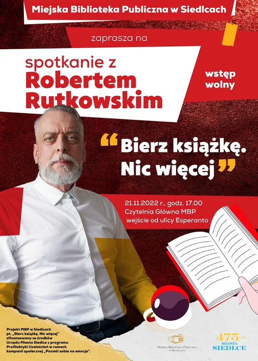 Spotkanie z Rutkowskim w siedleckiej bibliotece - Zdjęcie główne