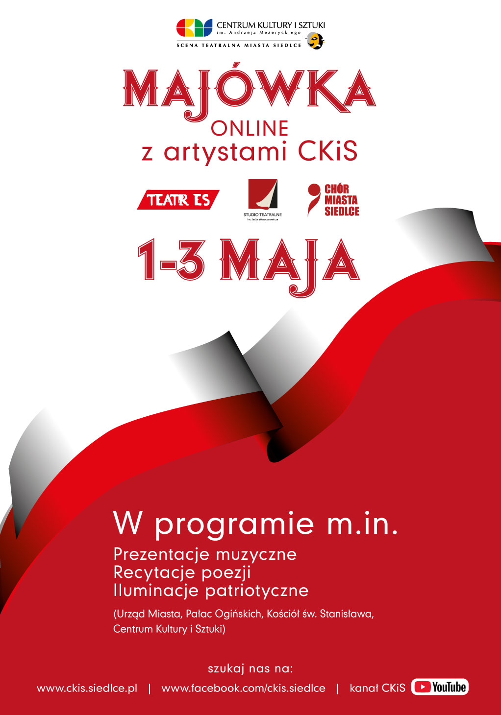 Majówka online z artystami CKiS - Zdjęcie główne