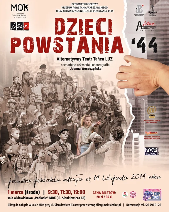 Lekcja patriotyzmu na siedleckiej scenie widowiskowej Podlasie - Zdjęcie główne