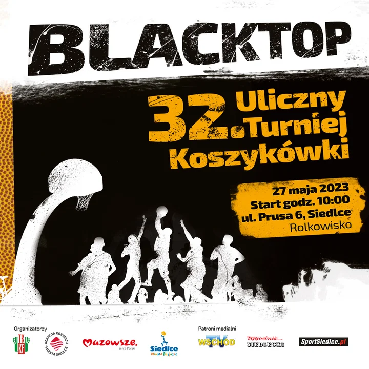 Turniej koszykówki Blacktop po raz 32 w Siedlcach - Zdjęcie główne