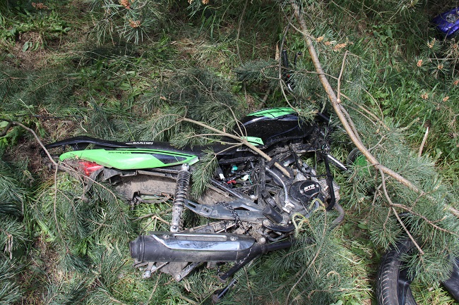 Nastoletni złodzieje motorowerów w rękach Policji - Zdjęcie główne