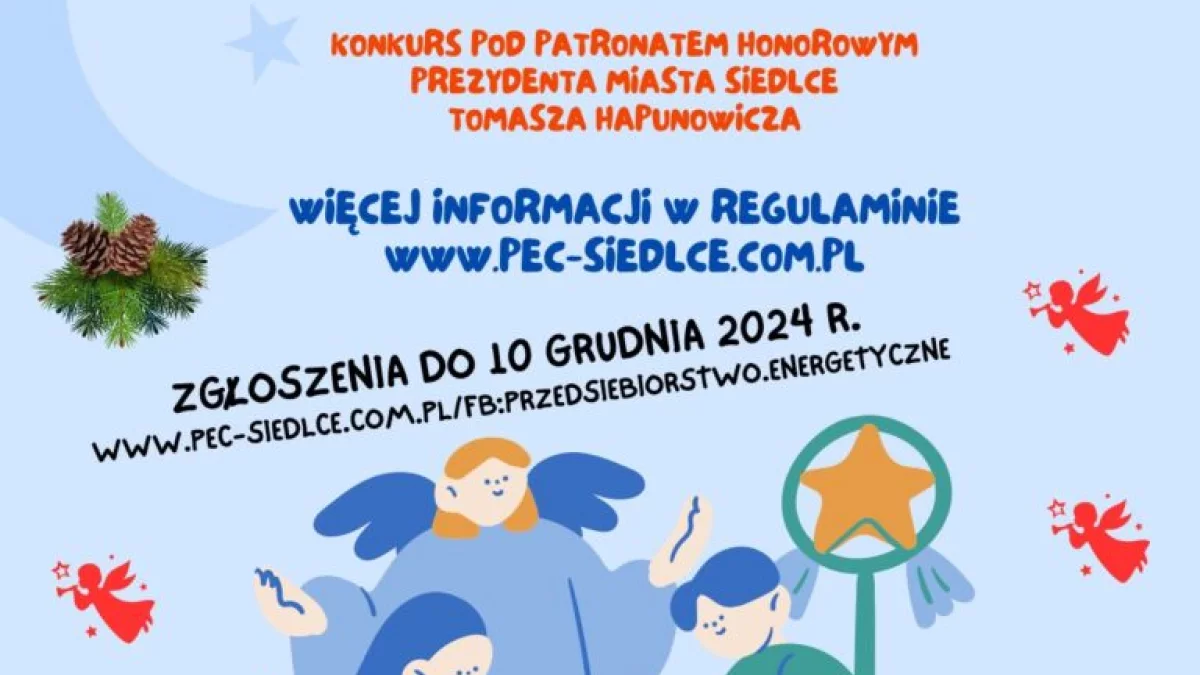 Konkurs świąteczny z PEC Siedlce - Zdjęcie główne