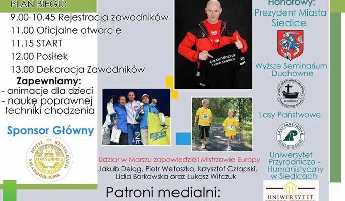 III Siedlecki Charytatywny  Marsz Nordic Walking - Zdjęcie główne