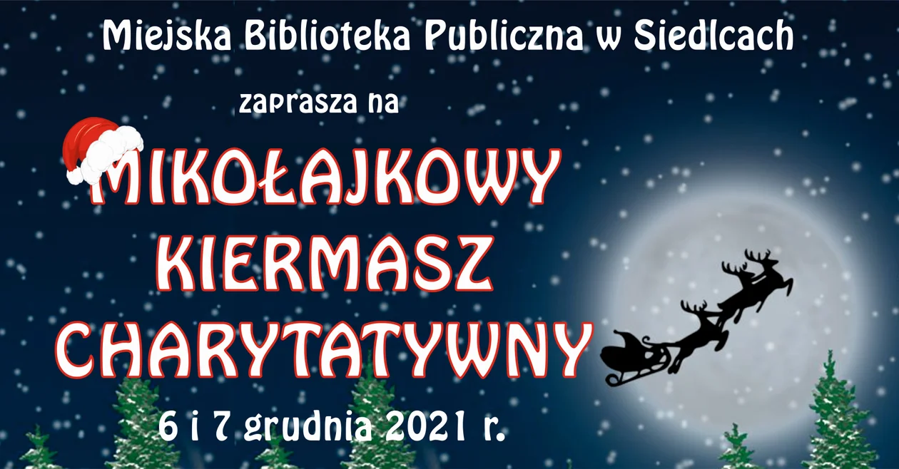 Kiermasz mikołajkowy w bibliotece w Siedlcach - Zdjęcie główne