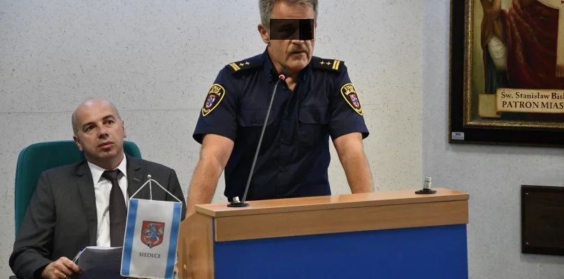 Sprawa komendanta Straży Miejskiej w Siedlcach warunkowo umorzona - Zdjęcie główne