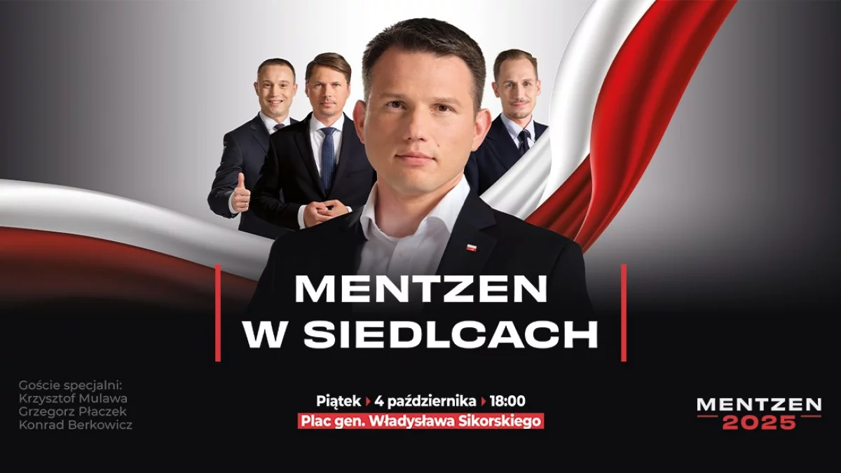 Sławomir Mentzen zawita do Siedlec - Zdjęcie główne