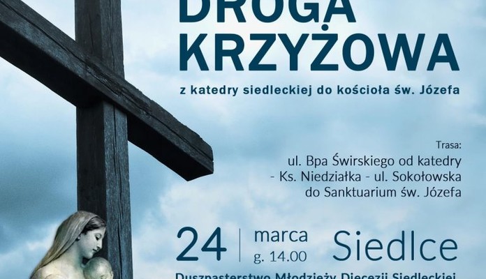 Ulicami Siedlec przejdzie Droga Krzyżowa - Zdjęcie główne