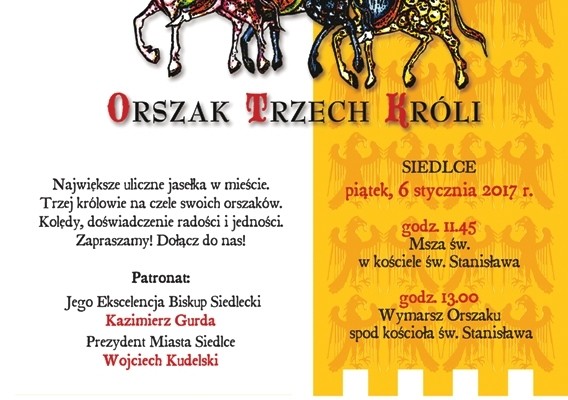 Orszak Trzech Króli w Siedlcach - Zdjęcie główne