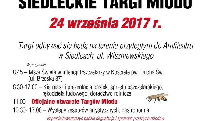 Siedleckie Targi Miodu - Zdjęcie główne