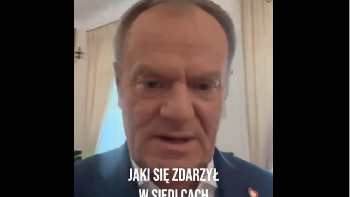 Tusk o Siedlcach: Nie będzie już tak, że pijany bydlak... - Zdjęcie główne