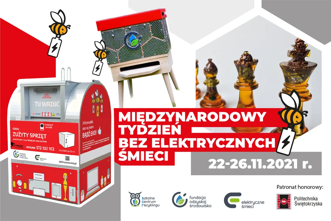 Tydzień bez elektrycznych śmieci w Siedlcach - Zdjęcie główne