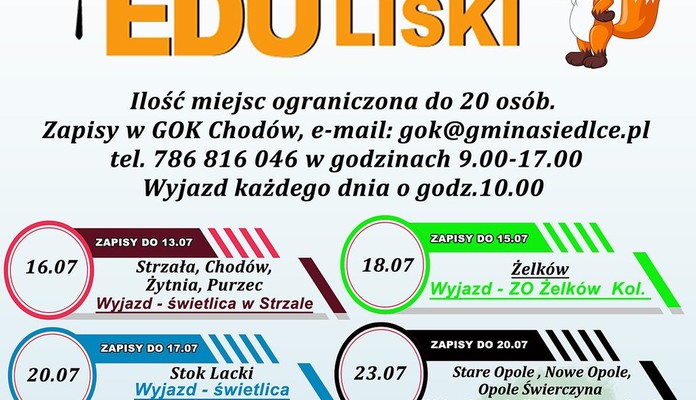 "EduLiski" wyruszają w teren - Zdjęcie główne