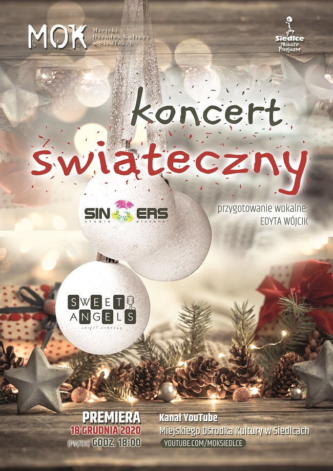 Koncert Świąteczny Studia Piosenki Singers i Zespołu Wokalnego Sweet Angels - Zdjęcie główne