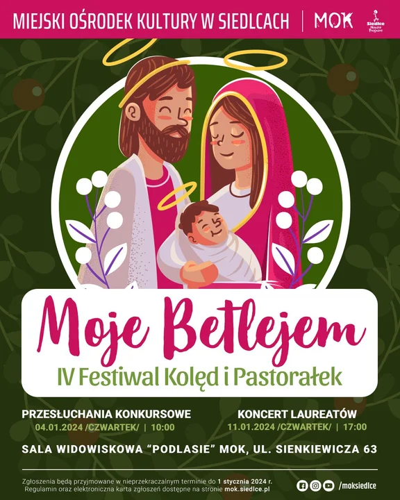 ,,Moje Betlejem" - festiwal dla siedleckich szkół podstawowych i szkół średnich - Zdjęcie główne