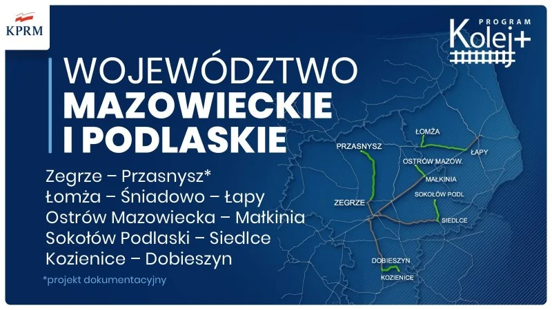 Remont linii Sokołów Podlaski - Siedlce coraz bliżej - Zdjęcie główne