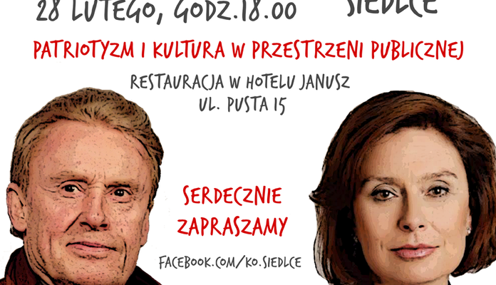 Spotkanie z Danielem Olbrychskim i Małgorzatą Kidawa-Błońską - Zdjęcie główne