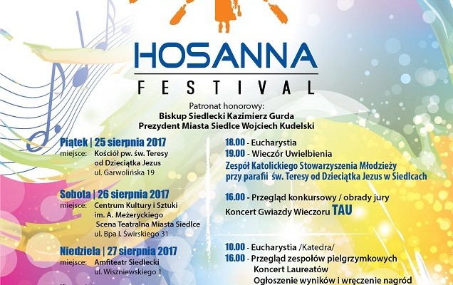 Hosanna Festival - Zdjęcie główne