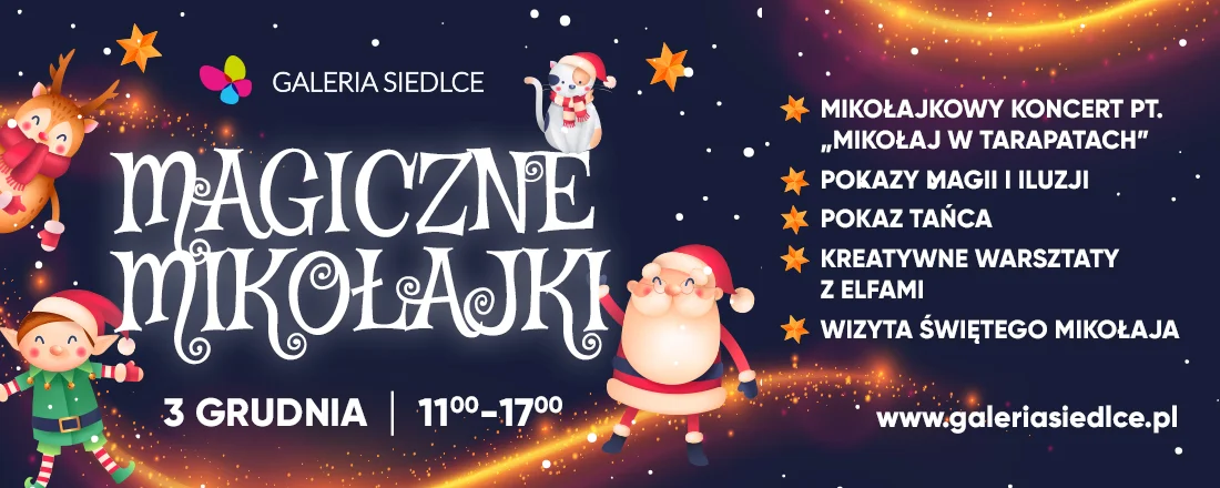 Magiczne Mikołajki w Galerii Siedlce - Zdjęcie główne